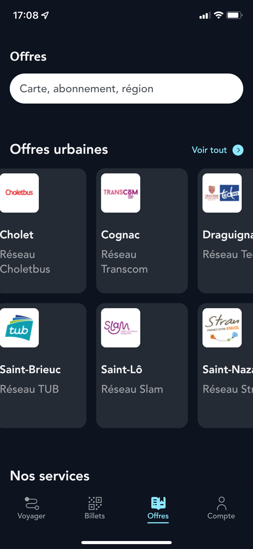 image offres urbaines